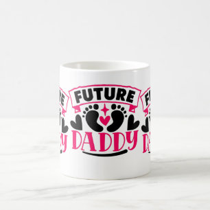 Mug Mama personnalisé 2026 Empreinte de pieds de bébé