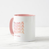 Mug Mama personnalisée établie (Devant gauche)