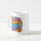 Mug Mama Rétro Floral (Devant gauche)