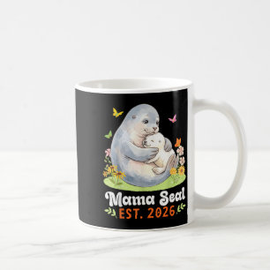 Mug Mama Seal Est 2026 Parcours de maternité Nouvelle