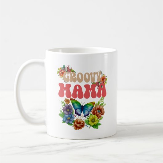 Mug Mama Super Floral (Gauche)