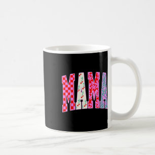 Mug Mama tendance À damiers Cerises Bow Halloween Fami