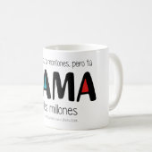 Mug Mama vales millones (Devant droit)
