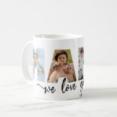 Mug Mama We Love You Photo Collage (Devant gauche)