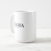 Mug Mama Year Established (Devant gauche)