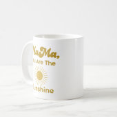 Mug Mama You Are the Sunshine - Boho Style (Devant gauche)