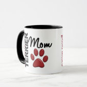 Mug Maman 2 de Russell Terrier de pasteur (Devant gauche)