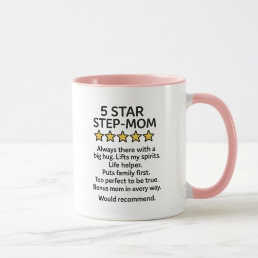 Mug Maman 5 Étoile (Droite)