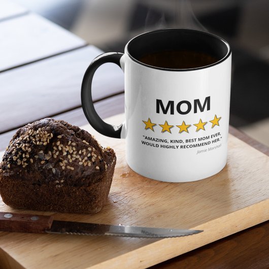 Mug Maman 5 étoiles | Meilleure maman jamais