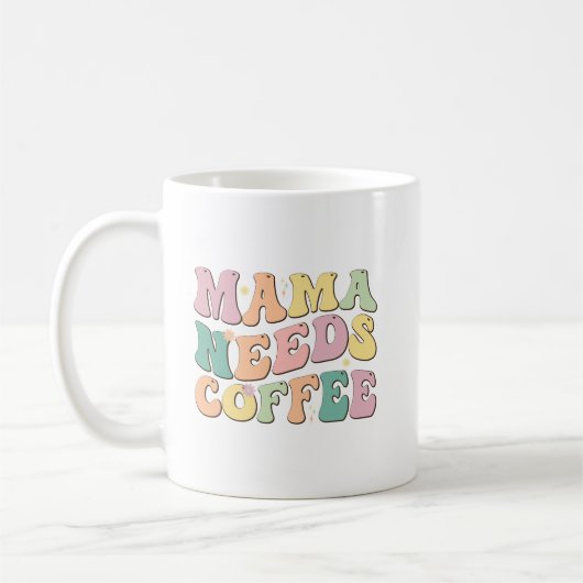 Mug Maman a Besoin de Café (Gauche)