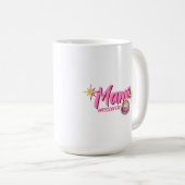 Mug Maman a Besoin de Café Maman Drôle  (Devant droit)