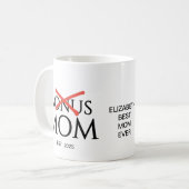 Mug MAMAN a créé BONUS MAMAN (Devant gauche)