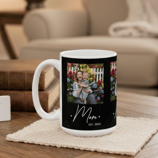 Mug Maman a établi le script 3 Photo Noir