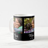 Mug Maman a établi le script noir 3 Photo (Devant gauche)