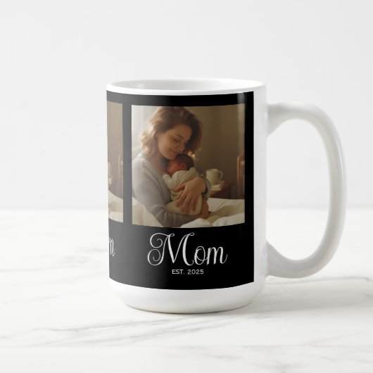 Mug Maman a établi le script noir 3 Photo (Droite)