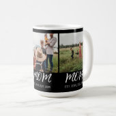 Mug Maman a établi le script noir 3 Photo (Devant droit)