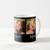 Mug Maman a établi le script noir 3 Photo (Devant droit)