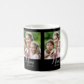 Mug Maman a établi le script noir 3 Photo (Devant droit)