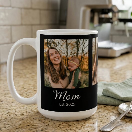 Mug Maman a établi le script noir 3 Photo
