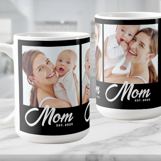 Mug Maman a établi le script noir 3 Photo