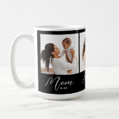 Mug Maman a établi le script noir 3 Photo (Gauche)