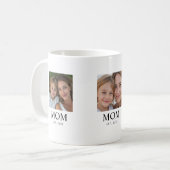 Mug Maman a établi le script noir 3 Photo (Devant gauche)