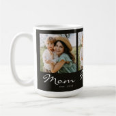 Mug Maman a établi le script noir 3 Photo (Gauche)