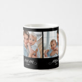 Mug Maman a établi le script noir 3 Photo (Devant droit)