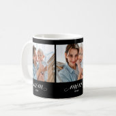 Mug Maman a établi le script noir 3 Photo (Devant gauche)