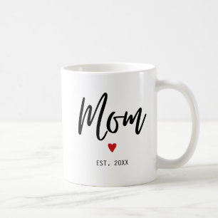 Mug Maman a établi minimaliste moderne