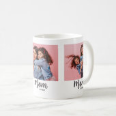 Mug Maman a établi Script Noir 3 Photo (Devant droit)