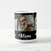 Mug Maman a établi un script gras moderne noir 3 Photo (Centre)