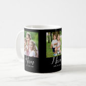 Mug Maman a établi un script noir 3 Photo (Devant gauche)