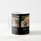 Mug Maman a établi un script noir 3 Photo (Devant gauche)