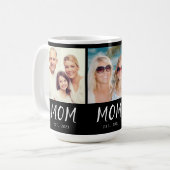 Mug Maman a établi un script noir 3 Photo (Devant gauche)