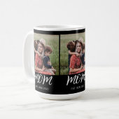 Mug Maman a établi un script noir 3 Photo (Devant gauche)