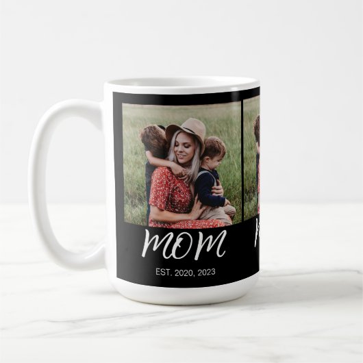 Mug Maman a établi un script noir 3 Photo (Gauche)