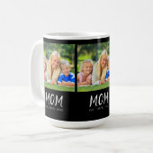 Mug Maman a établi un script noir 3 Photo (Devant gauche)