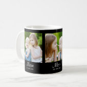 Mug Maman a établi un script noir 3 Photo (Devant gauche)
