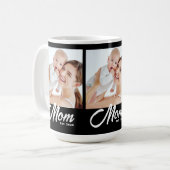 Mug Maman a établi un script noir 3 Photo (Devant gauche)
