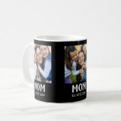 Mug Maman a établi un script noir 3 Photo (Devant gauche)