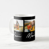 Mug Maman a établi un script noir 3 Photo (Devant gauche)