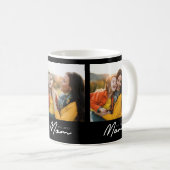Mug Maman a établi un script noir 3 Photo (Devant droit)