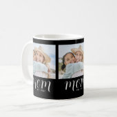 Mug Maman a établi un script noir 3 Photo (Devant gauche)