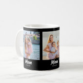 Mug Maman a établi un script noir 3 Photo (Devant gauche)