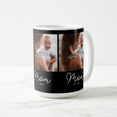 Mug Maman a établi un script noir 3 Photo (Devant droit)