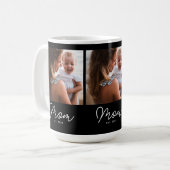 Mug Maman a établi un script noir 3 Photo (Devant gauche)