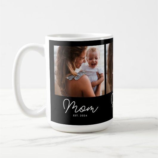 Mug Maman a établi un script noir 3 Photo (Gauche)