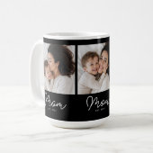 Mug Maman a établi un script noir 3 Photo (Devant gauche)