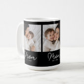 Mug Maman a établi un script noir 3 Photo (Devant gauche)